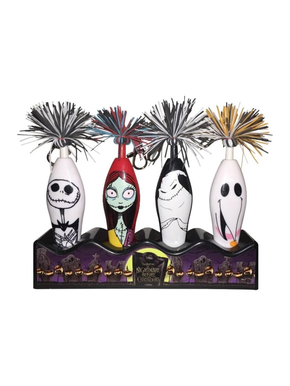 Limited Edition Nightmare Before Christmas Jack Skellington Sally Pens Set of 4
